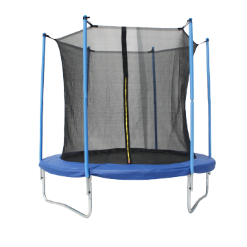 8ft trampoline with security net